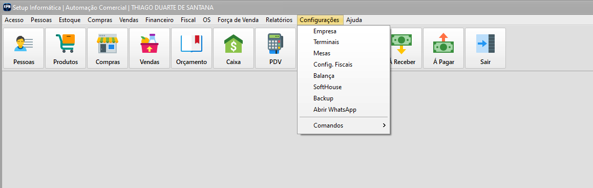 Configurações